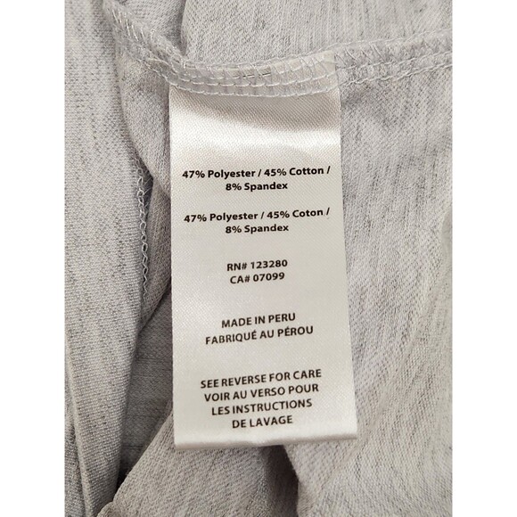 Travis Mathew Polo Shirt Men's 2XL Gray Short Sleeve Golf Stretch Performance - Picture 6 of 7